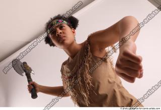 ANISE STANDING POSE WITH AX 5